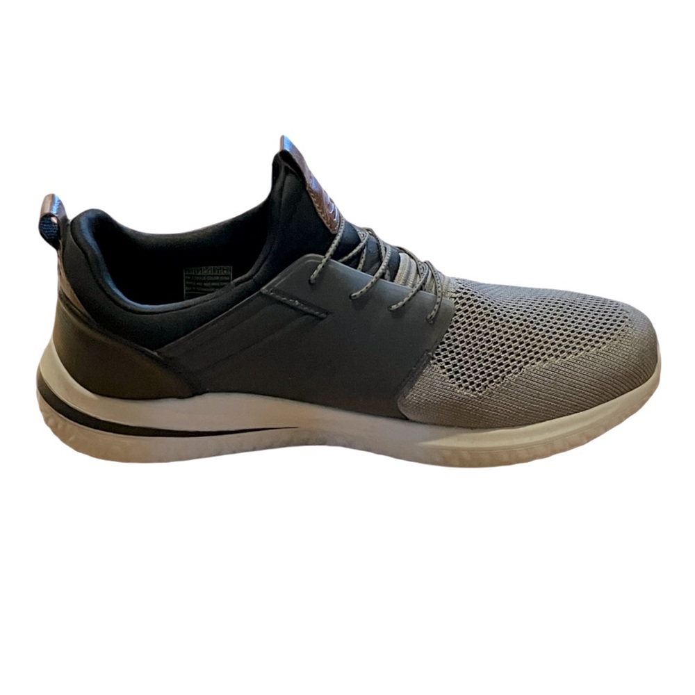 Skechers Delson 3.0 Knitted Bungee Lace Slip On, Sz. 13, Air Cooled Memory Foam